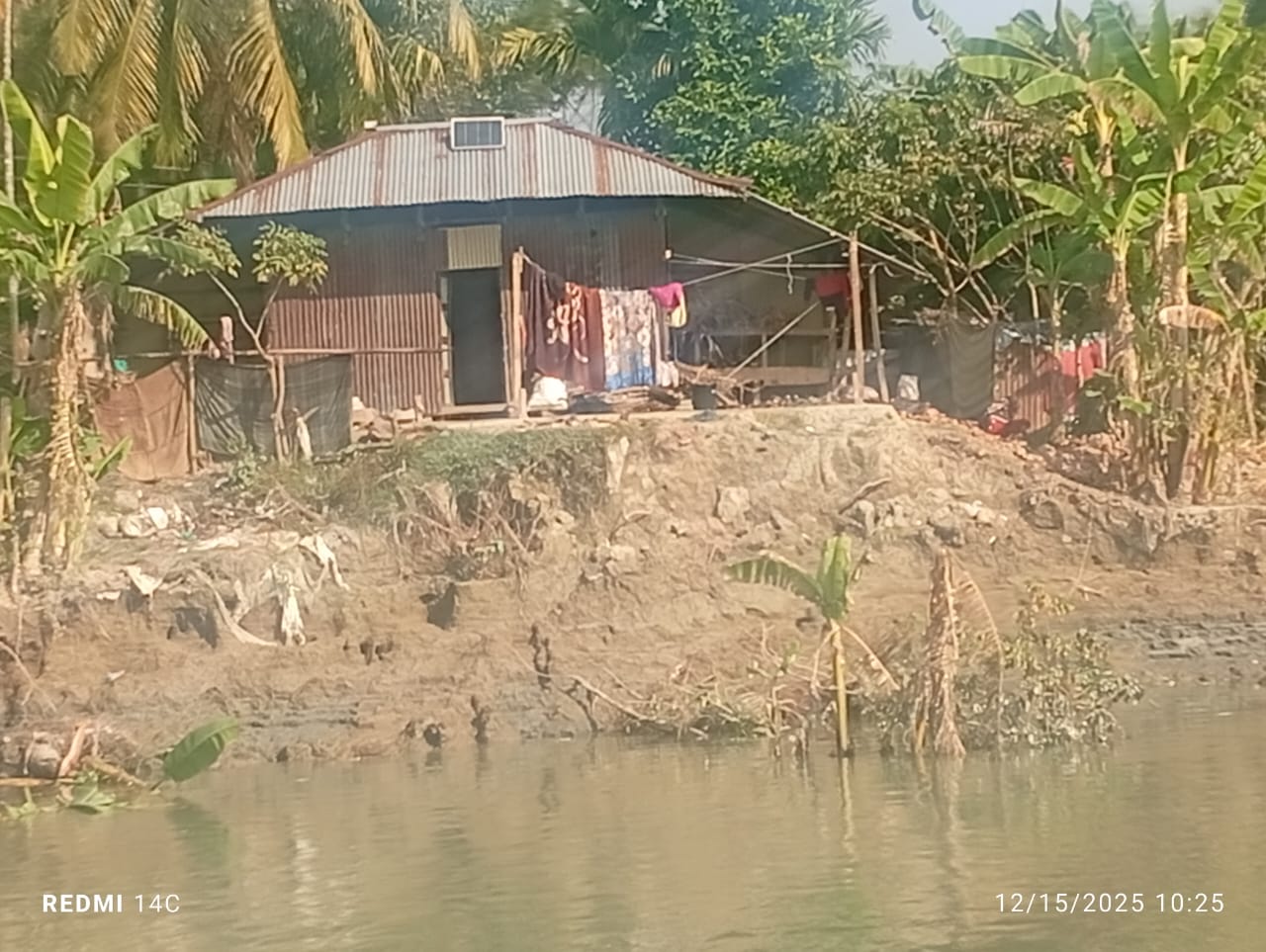 মেহেন্দিগঞ্জে ভয়াবহ নদীভাঙন : আশ্বাসেই দিন কাটছে অসহায়দের