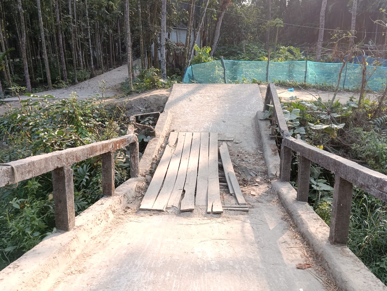 ভেঙে পড়া সেতুতে যোগাযোগ বিচ্ছিন্ন, চরম ভোগান্তিতে হাজারো মানুষ